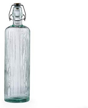 BITZ - Wasserflaschen - Flasche - KUSINTHA - Bügelverschluss - Glas - 1,2 l - grün