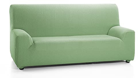 Martina Home tunez Elastischer Sofabezug, Baumwolle Polyester, Grün (Mus), 2 PLAZAS (120 a 190 cm)