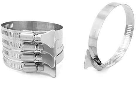 Aexit 59mm-82mm acier inoxydable 304 plage serrage collier papillon 5pcs (38b18cda7c3d673ff58fcdebc5a43873)