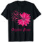 Octobre Rose 2021 Femme Ruban de Sensibilisation Cancer sein T-Shirt