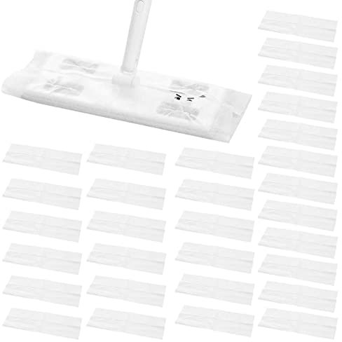 30 velocidades, Papel fregona Polvo Arranque Polvo un Solo Uso, Papel Limpieza para Quitar el Polvo del Piso, Limpieza rápida fácil e higiénica, para Cualquier Tipo Piso