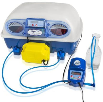 Incubatrice per Uova e Umidificatore Automatico Borotto Real 24 Expert