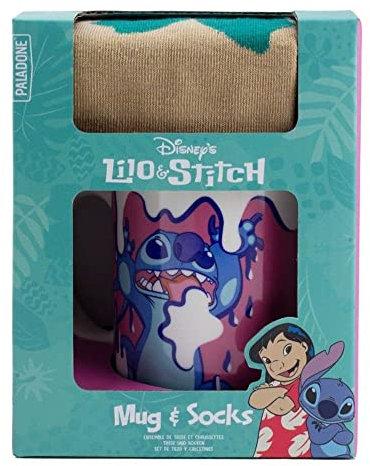 Paladone Disney Classics - Lilo and Stitch Mug and Socks (PP9762LS)