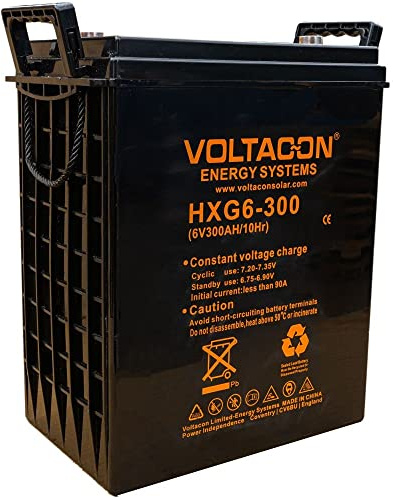 Voltacon Cellula profonda solare 300Ah del GEL 6V della batteria del ciclo fuori dalle applicazioni ibride e del vento di griglia