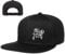 Herren Hüte Snapback Hüte für Männer Flat Bill Schwarz Custom Snap Rucksack Hut für Männer, Schwarz5, 2