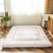 MAXYOYO Klappmatratze Futon Matratze Bodenmatratze Gepolsterte Japanische Tatami Gesteppte Bett, Dicke Faltmatratze Schlafmatte Rollmatratze Bodenliege Gästematratze (Beige, 135x190 cm)