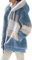 Nsercvb Fleecejacke Damen,Winterjacke Damen Teddy Fleece Mantel Warm Gefüttert Winter Kapuzenpullover Flauschig Plüschjacke Sweatshirt mit Kapuze und Taschen Reißverschluss Winterjacke Oversize, 5XL