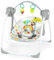 Bright Starts Playful Paradise Portable Compact Automatic Baby Swing with Music, Unisex, Newborn +