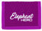 Elephant Geldbörse Kinder Portemonnaie Hero Signature Wallet Schlüsselkette Börse Mädchen Jungen Ausweishülle Geldbeutel Schülerbörse Purse (Wild Berry 12998 (Violett Lila))
