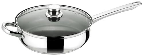 Buckingham Sauteuse Premium Induction Inox 28 cm Poignées Inox