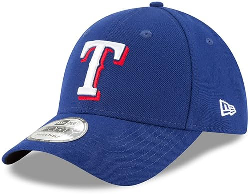 New Era Uni-Erwachsene MLB The League 9FORTY Alternate Primary Logo verstellbare Mütze Kappe Einheitsgröße, Texas Rangers, Einheitsgr��e