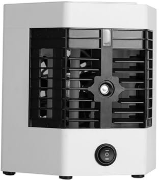 MagiDeal Refrescante Aire Acondicionado Portátil, Potente Ventilador de Escritorio, 1 recipiente de agua, Individual