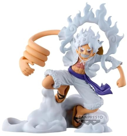 Banpresto Sammelfigur Monkey D. Luffy One Piece - FL Gear5 Volumen 1, 10 cm - BP89477P, Mehrfarbig, optimal für Anime-Fans