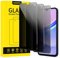 QZGWDY Verre Trempé Anti-Espion pour Samsung Galaxy A15 / A25, Lot de 3 Film Protection Écran Vitre Protecteur Protege Sans Bulles, Dureté 9H, Facile à Installer