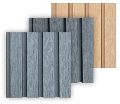 Home Deluxe Musterset für WPC Fassadenverkleidung I WPC Fassadenverkleidung Muster, WPC Fassadenmuster bestellen, WPC Fassadenverkleidung Probe, WPC Fassadenverkleidung Muster kaufen, WPC