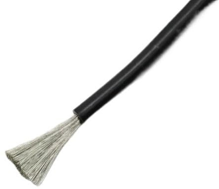 cavo industriale Cavo in silicone extra morbido da 15 m 3/4/6/7/8/9/10/11 AWG 50/75/95/120/150 mm2 con anima in rame stagnato, batteria al litio, aeromodellismo(95mm2)