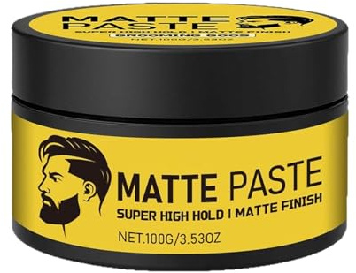 Matte Clay | 100g Styling Pomade Formende Ton | Volumen Pflegeprodukte Für Männer Friseure Stylisten Hochzeit Events | Stylingprodukt Für Struktur & Leichten Glanz