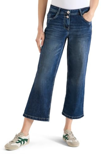Cecil Damen High Waist Wide Leg Jeans im Loose Fit 3817758