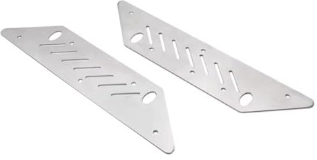 APMXQWIL Compatible With Axial For Capra For Unlimited For Buggy 1/10 Rc Crawler Car Parts Stainless Steel Frame Protector For Chassis Guard Board RC Car Parts