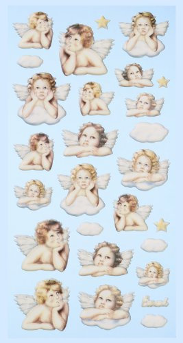 Creapop Sticker Softysticker * Engel Putten Weihnachten * Aufkleber