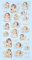 Creapop Sticker Softysticker * Engel Putten Weihnachten * Aufkleber