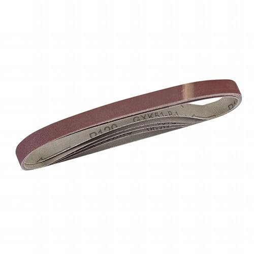 Schleifband, 13x457mm, 120 Korn, 5er Pack
