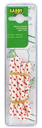 GREENSTAR 12624 Seil abgeschnitten, schwarz, 17801