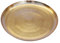 DeKulture Pure Kansa Bronze Dinner Plate Fruit Platter for Ayurveda Benefit, Ideal for Serving Pizza Lunch Charger Tray, 11 X 0.75 (DH) Inches