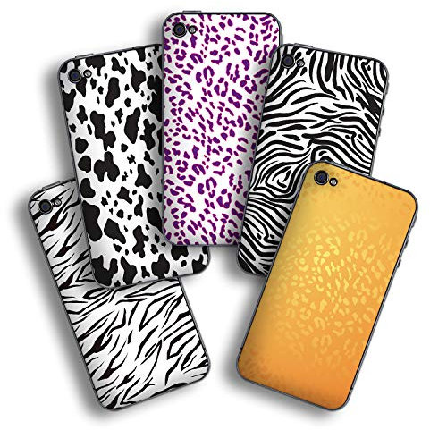 atFoliX Designfolie kompatibel mit Apple iPhone 4 / 4s, wähle Dein Lieblings-Design aus, Skin Aufkleber (Tiere)