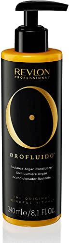 REVLON PROFESSIONAL Orofluido Radiance Argan Conditioner, 240 ml, feuchtigkeitsspendende, glättende Haarspülung mit Arganöl, Haarpflege für Reparatur, Glanz & Geschmeidigkeit, vegan