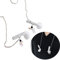 MZSX Compatible con Correa antipérdida AirPods 1 2 Pro Accesorio, Astronauta Clip de Oreja, Cable Conector, Strap Anti-perdida Cordaje Protector para Auriculares Inalámbricos Bluetooth (Cadena)