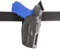 Safariland® 7360 7TS (ALS/SLS) Dienstholster/schwarz, rechts, Glock17,17C,31,47 (Gen 3-5), 22,22C (Gen 3-4), 50 mm UBL