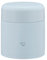 ZOJIRUSHI SW-KA30-HL Mahobin Stainless Steel Thermal Soup Jar, Lunch Jar, Seamless 10.1 fl oz (300 ml), Ice Gray, Integrated Lid and Seal, Easy to Clean, 3 Pieces Only