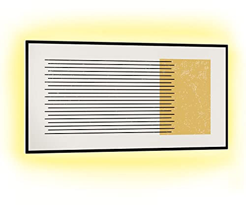 Klarstein Radiateurs Chauffage Radiant Electrique IP44, Chauffage salle de bain infrarouge Intelligent WiFi et App, Radiateur Electrique Mural 1000W, Heater avec Détection Fenêtre Ouverte, Thermostat