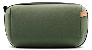 PGYTECH Pouch Tech Elektronik Organizer Tasche, wasserdichte Kabeltasche, multifunktionale Reisetasche für Actionkameras wie Insta360 X5, Kabel, Ladegerät, Akku, Power Bank, SD -Karte Zubehör, Grün