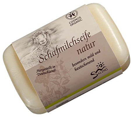 Saling Schafmilchseife - Natur, 100g (2er Pack)