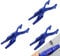 Omninmo 3PCS Plastic clamp, Nail Holder for hammering Home Tool Auxiliary Pliers Finger Protection Guide, Finger Guards for Hammer Nails in Slide Joint Pliers