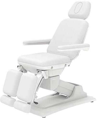 Clap Tzu Kosmetik- und Wellnessliege SONA, elektrisch, Seperate einstellbare Beinteile, Liege und Sitzfunktion, 82 mm Polsterung, Armlehnen