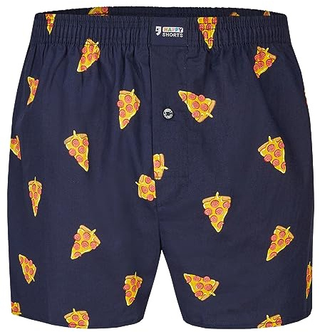 Happy Shorts Webboxer Herren Boxer Motiv Boxershorts Sets zur Auswahl Farbwahl