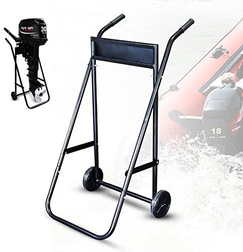 Transportwagen für Aussenborder, Bootsmotor Trolley Außenbordmotor Engine Trolley Außenborderwagen Motorständer bis 70kg