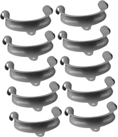Artibetter 10pcs Washer Drain Hose Guide Clips U-Shape Hose Hook for Washing Machine Secure Fixation Easy Installation for Drainage