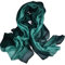 SNUG STAR Baumwolle Seidenschal Elegante Weiche Wraps Farbton Schals für Frauen (Verlauf - Grün)