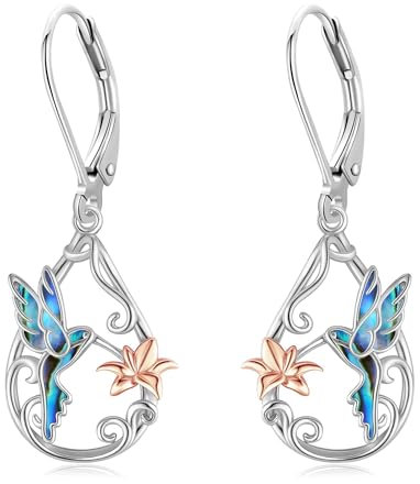 Kolibri Ohrringe Baumelnde Ohrringe Kolibri Schmuck Geschenke Für Frauen Und Mütter