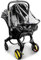 Doona Car Seat Stroller, Black Transparent Stroller Rain Cover, Buggy Rain Cover Universal With Easy Access Zipper, Buggy Snow Cover That Protects Against Rain Snow Wind, Pushchair Cover for Strollers