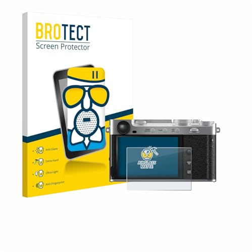 BROTECT Schutzglas für Fujifilm X-E5 | Entspiegelnder Displayschutz Made in Germany Schutzfolie Glas Matt Anti-Reflex Kratzfest 9H Anti-Fingerprint Einfache Montage