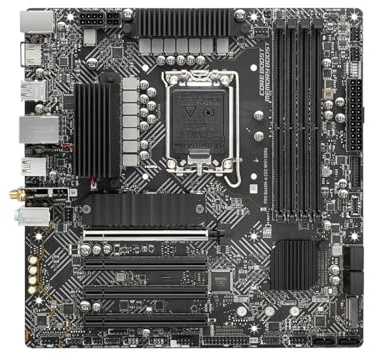 Scheda madre Fit For MSI PRO B660M-A CEC WIFI DDR4 supporta i9-14900KF 13900K i7-14700K i5-12400F processori LGA1700 5333MHz M.2 mATX scheda madre