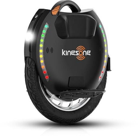 KINGSONG 18XLPRO Electric Unicycle One Wheel Self Balancing Scooters for Adults, 37 MPH Top Speed & 40° Climbing, Smart Self-Balancing Commuter Scooter (Black)