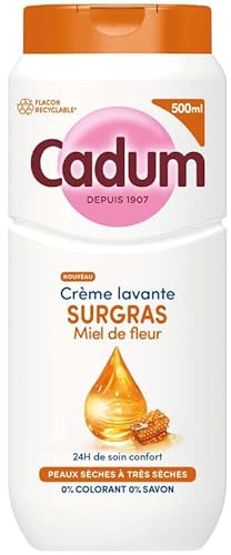 Cadum Crème lavante surgras Miel de fleur 500ml