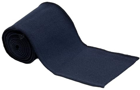 maDDma Fertigbündchen Uni Feinripp 110cm x 6,5cm Cuff Ärmelbündchen elastisches Strickbündchen Baumwolle
