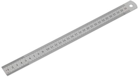 Sealey Ak9641 Steel Rule 300Mm/12